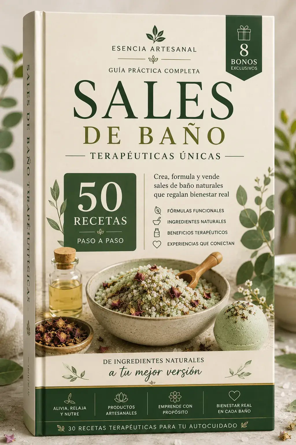 GUÍA COMPLETA-SALES DE BAÑO + 8 BONOS DE REGALO