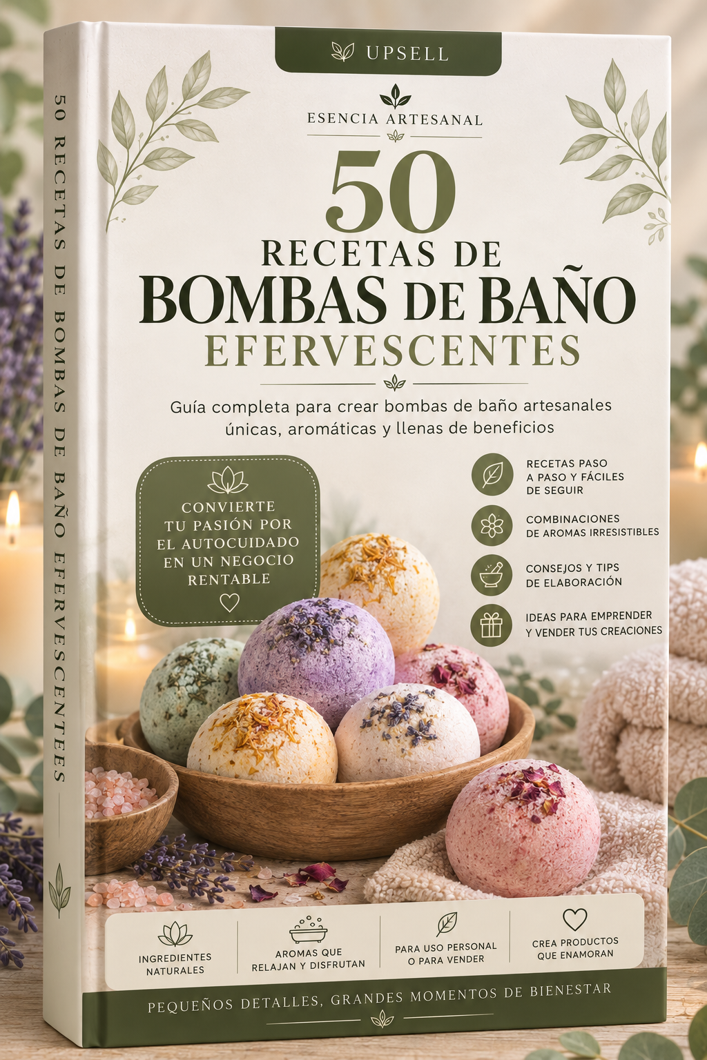 50 RECETAS DE BOMBAS DE BAÑO EFERVESCENTES