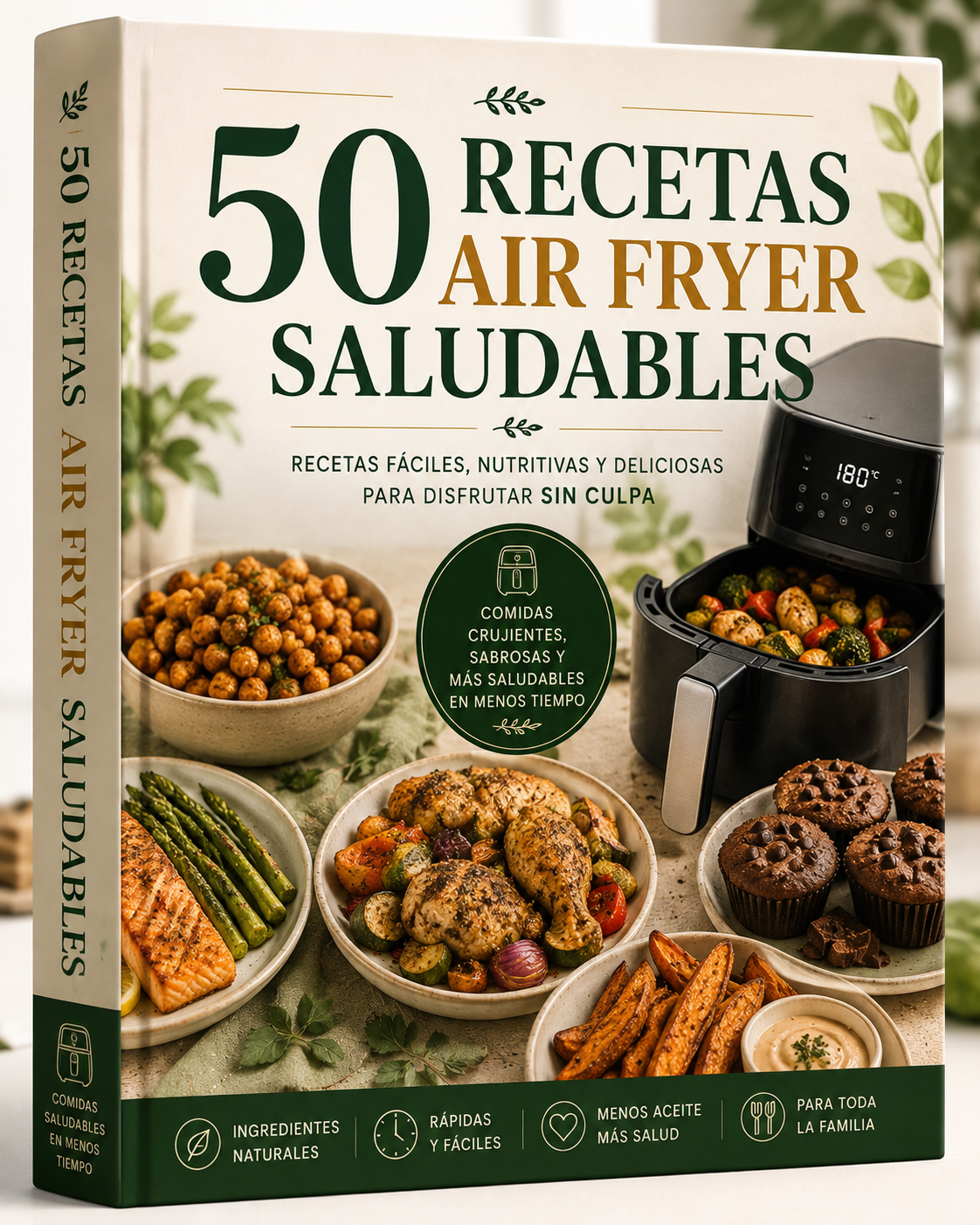 50 RECETAS AIR FRYER SALUDABLES