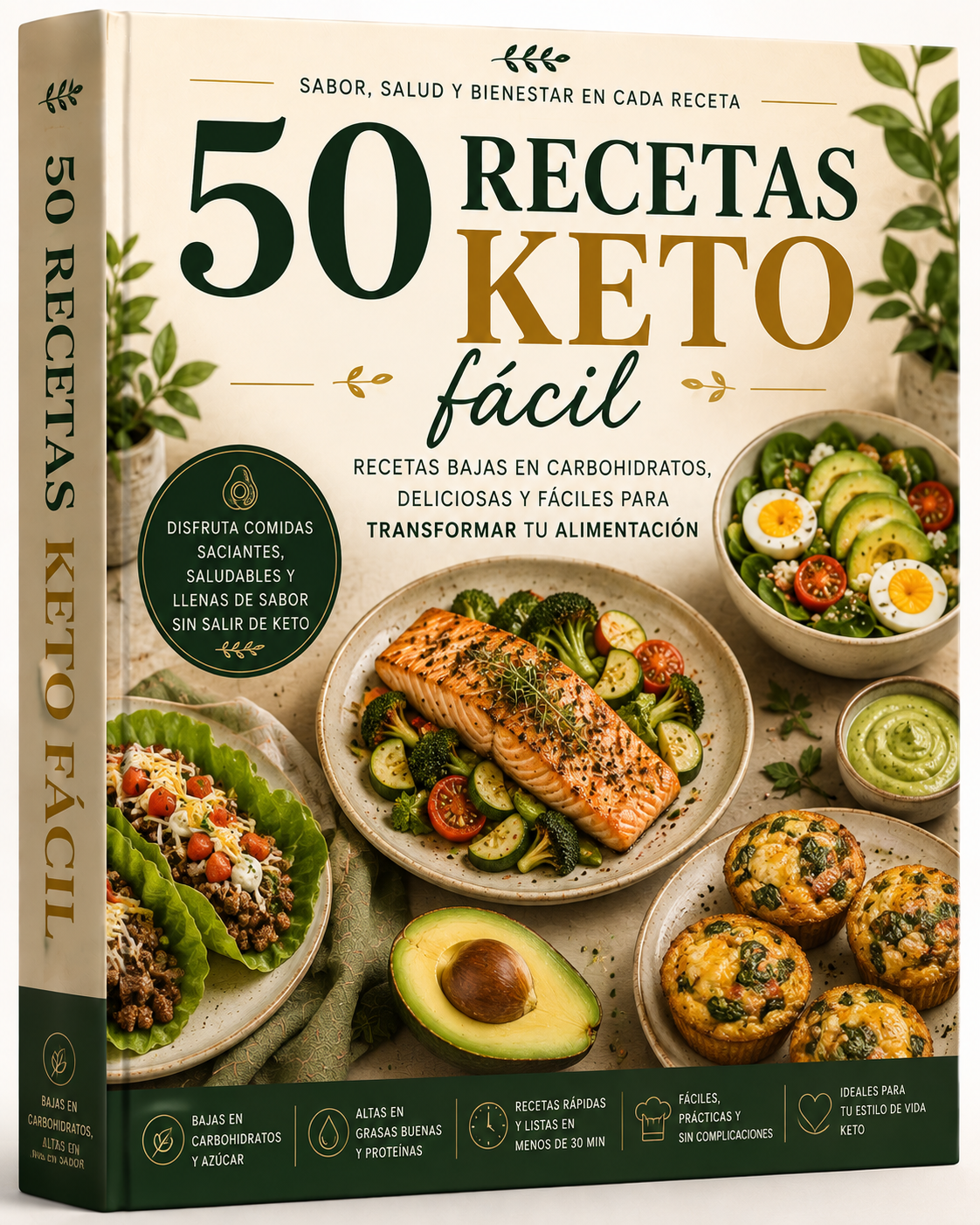 50 RECETAS KETO FACIL