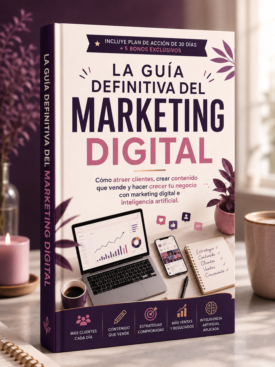 LA GUÍA DEFINITIVA DEL MARKETING DIGITAL + 5 BONOS DE REGALO